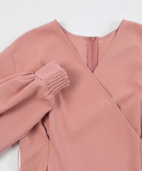 ur's（ユアーズ） ブラウス シャツ ベルト付ウエストタック