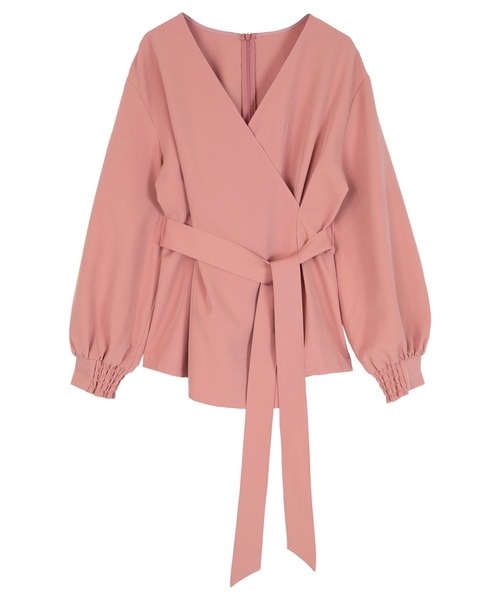 ur's（ユアーズ） ブラウス シャツ ベルト付ウエストタック