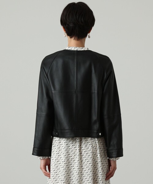 ANAYI（アナイ） レザージャケット ライダース ラムレザーファスナー