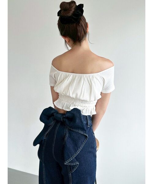 RESEXXY（リゼクシー） ジーンズ デニム デニムパンツ バックリボン