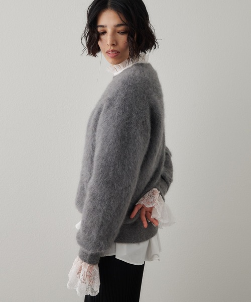 Whim Gazette（ウィム ガゼット） ニット セーター ファークループル