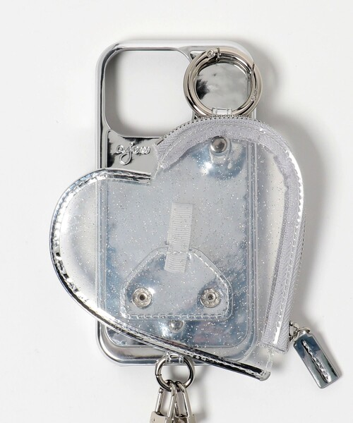ajew（エジュー） スマホケース 「ajew」PVC HEART PLANET POCKET