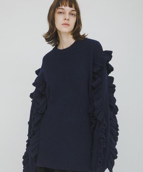 LAATO（ラート） ニット セーター frill frill knit レディース