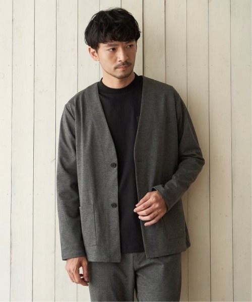 IKKA LOUNGE カーディガン 「消臭／セットアップ対応」イージーケア