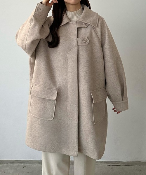callautia（カラウティア） ステンカラーコート コート ステンカラー