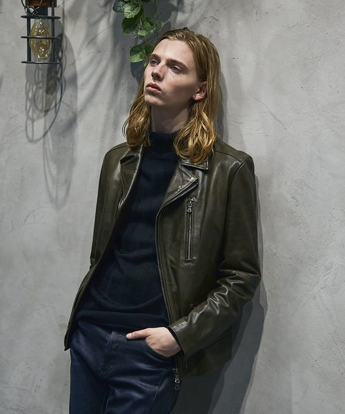 5351 POUR LES HOMMES 革ジャン ライダース 「24A/W」セミダブル