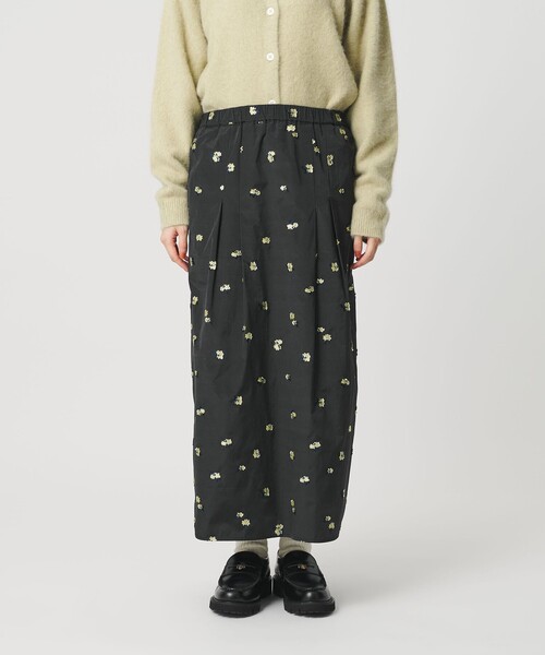 BEAUTY＆YOUTH UNITED ARROWS スカート フラワージャガード スカート