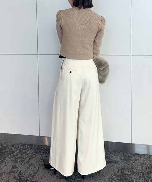 anuans（アニュアンス） ニット セーター パールニットトップス