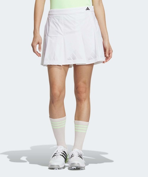 adidas（アディダス） スカート BOSロゴパンチングフレアスカート