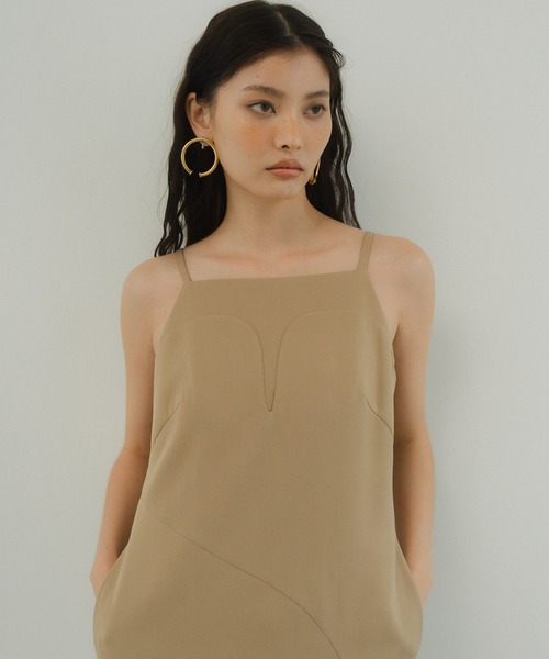 ANDRESD ドレス カッティングカーブドレス / cutting curve dress