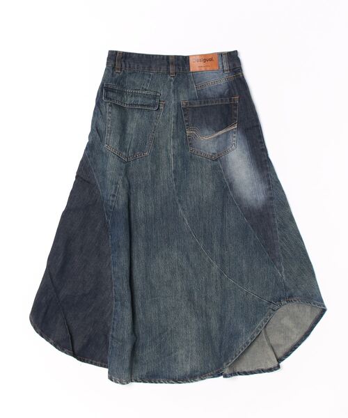 Desigual（デシグアル） デニムスカート パッチワークデニム