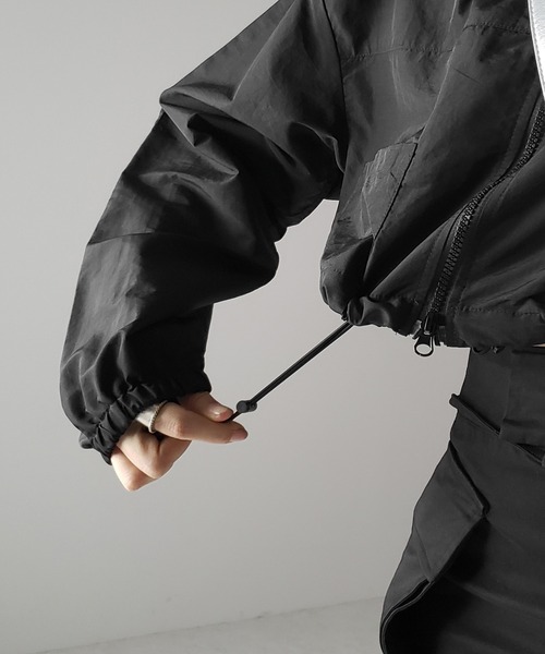 me+em select（ミームセレクト） ブルゾン アウター 「 裾が絞れる