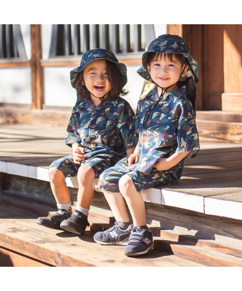 BREEZE（ブリーズ） セットアップ aobouzuコラボ カモ柄セットアップ