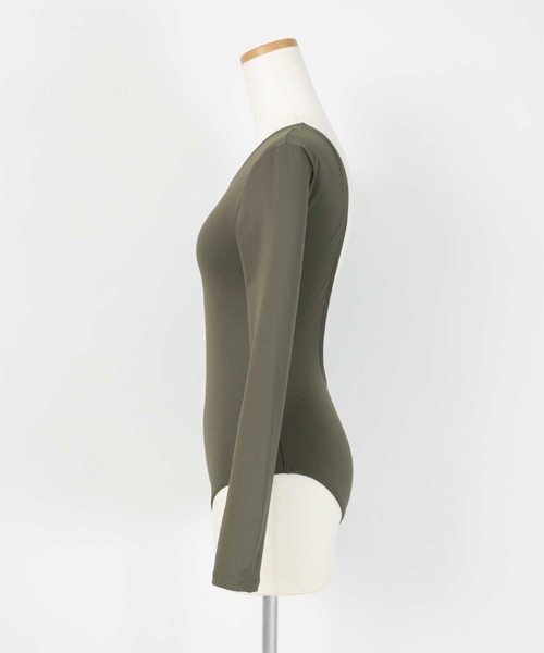 SEA DRESS（シードレス） 水着 バックオープン長袖シンプルワンピース