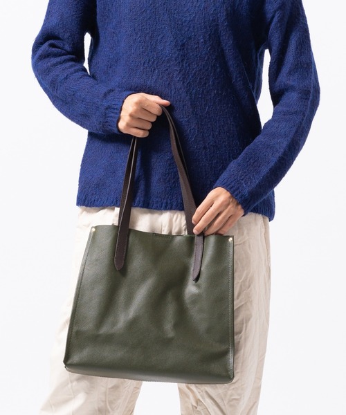 MURA（ムラ） トートバッグ シュリンクレザー 本革 a4 大容量 トート