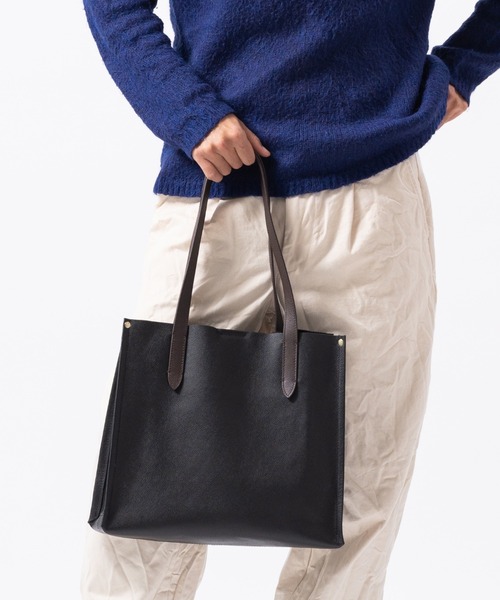 MURA（ムラ） トートバッグ シュリンクレザー 本革 a4 大容量 トート