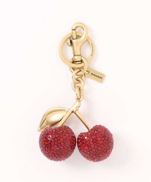 COACH（コーチ） キーホルダー スモール クリスタル チェリー バッグ