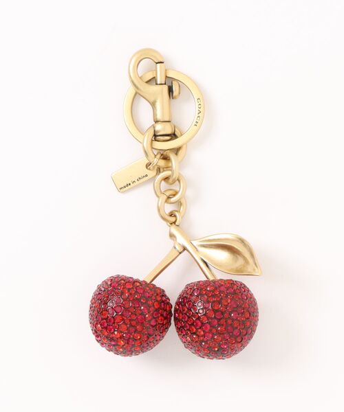 COACH（コーチ） キーホルダー スモール クリスタル チェリー バッグ