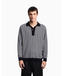 EMPORIO ARMANI セーター ニット 「エンポリオ アルマーニ」Icon ポロ