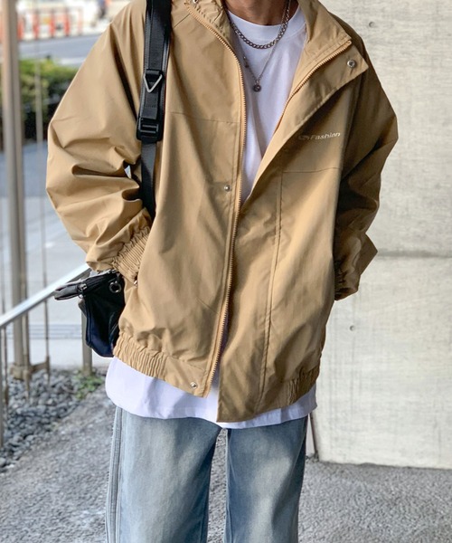 link lot ナイロンジャケット スタンドナイロンジャケット メンズ
