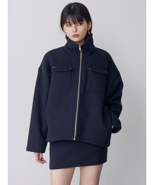 MURUA（ムルーア） ブルゾン アウター 「セットアップ対応」スタンド