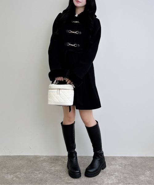 INGNI（イング） コート アウター ビット付ドーリーコート レディース