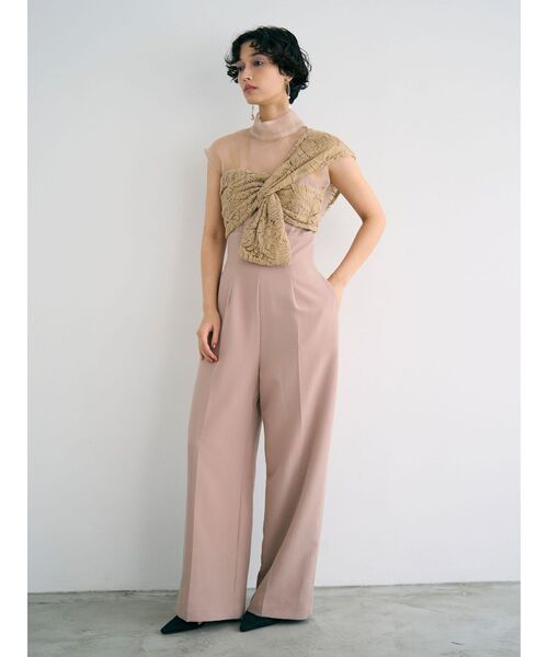 LAGUNAMOON（ラグナムーン） パンツドレス LADYエンブロイダリー