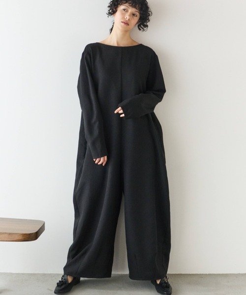 Libra Cue（リブラ キュー） サロペット オーバーオール ロング