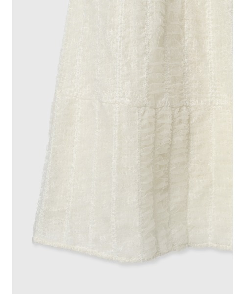 anuans（アニュアンス） スカート エンブロイダリーシアーチュール