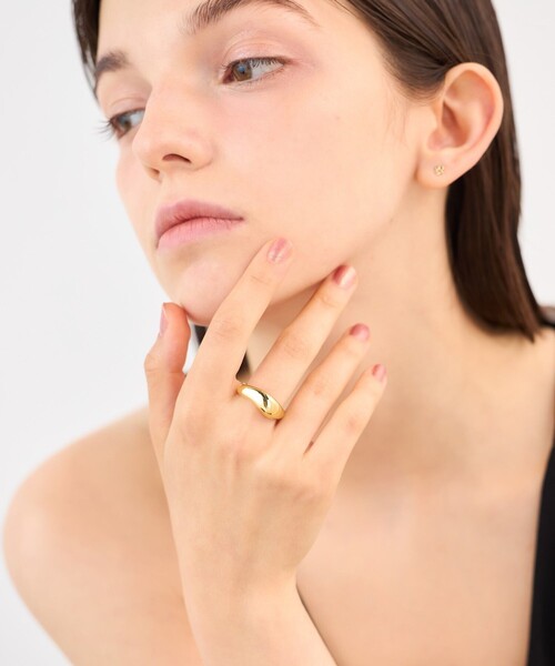 ete（エテ） 指輪 リング 「レイヤード」 ボールド リング レディース