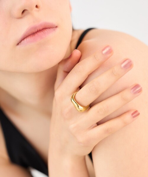 ete（エテ） 指輪 リング 「レイヤード」 ボールド リング レディース