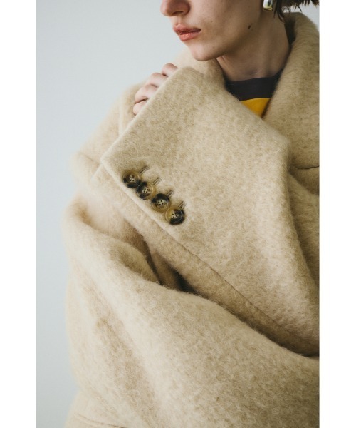 HeRIN.CYE コート アウター Shaggy big jacket シャギービッグ