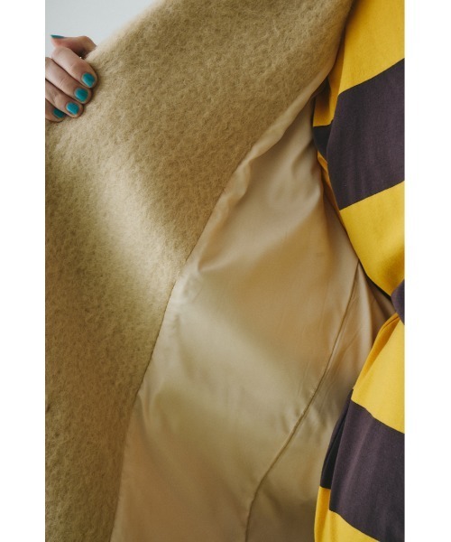 HeRIN.CYE コート アウター Shaggy big jacket シャギービッグ