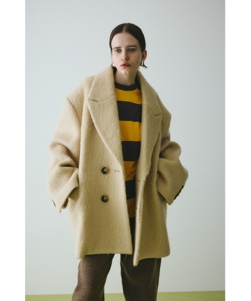 HeRIN.CYE コート アウター Shaggy big jacket シャギービッグ