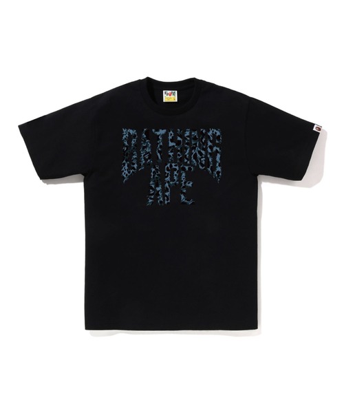 A BATHING APE（アベイシングエイプ） tシャツ WILD LEOPARD PATTERN