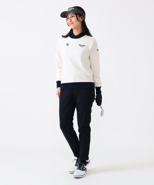 BEAMS GOLF（ビームス ゴルフ） ニット セーター 「WOMEN」PURPLE