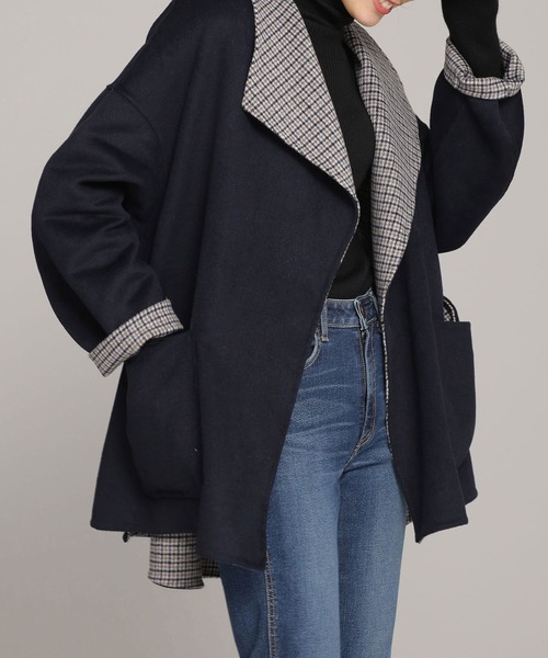 NANO universe（ナノ・ユニバース） ジャケット 38 ネイビー