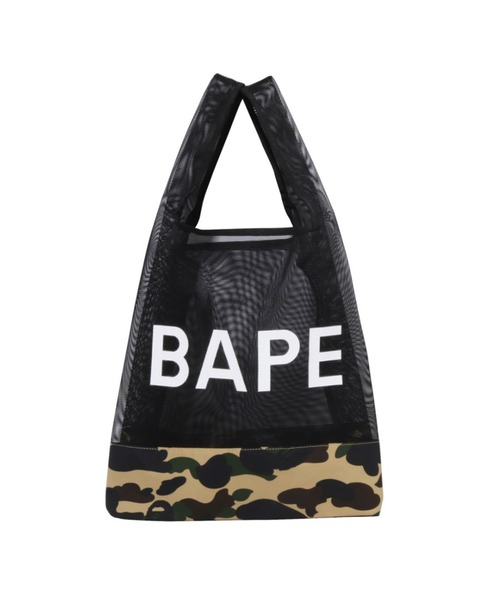 A BATHING APE（アベイシングエイプ） トートバッグ 1ST CAMO MESH BAG