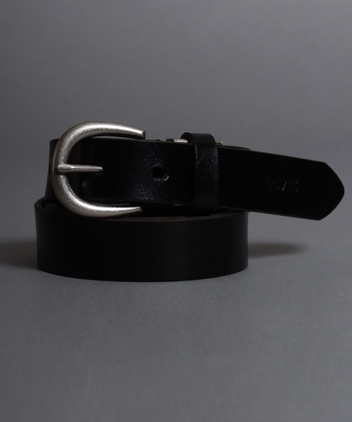 Levi's（リーバイス） ベルト 本革 帆型バックル 25mm ナロー レザー