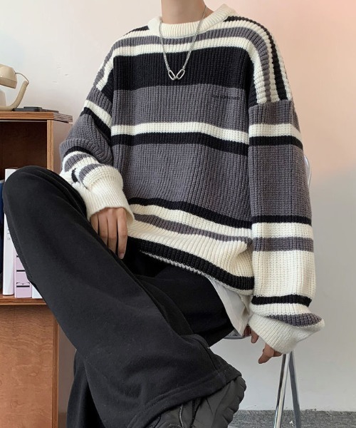 FreeZone セーター ニット 「ユニセックス」 オーバーサイズ