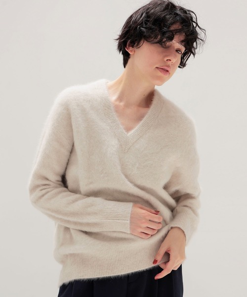 DRESSLAVE（ドレスレイブ） ニット セーター fox cashmere vneck