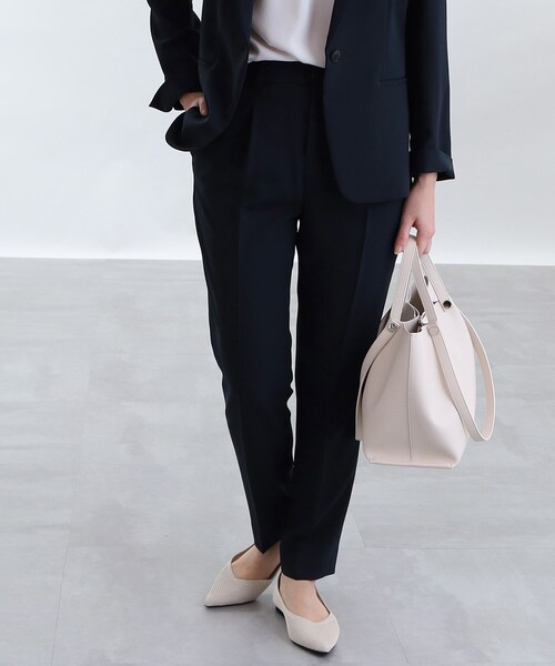 INDIVI（インディヴィ） スラックス パンツ 「定番スーツ／UVケア