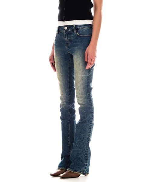 BEEDEN ジーンズ デニム デニムパンツ FIT BOOT-CUT LOWRISE DENIM