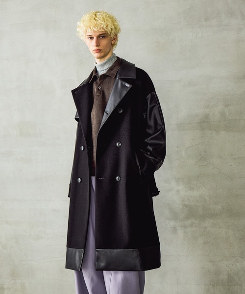 HARE（ハレ） トレンチコート コート ウーリーテックキリカエトレンチ