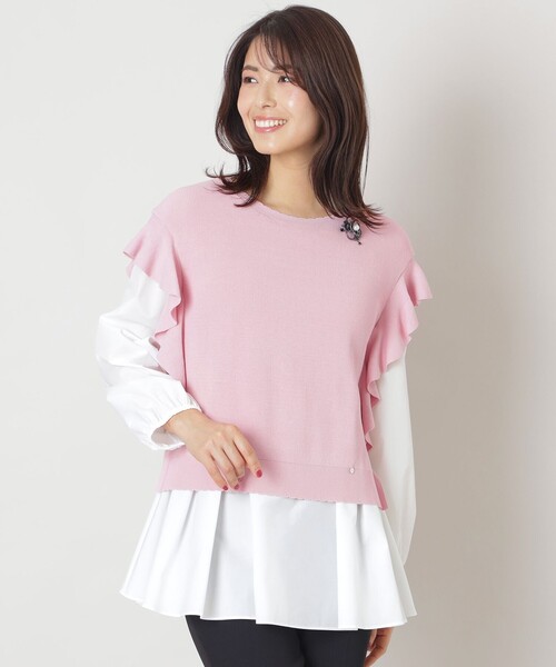 TO BE CHIC（トゥー ビー シック） ニット セーター タイプライター