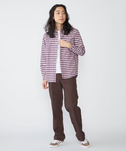 SHIPS（シップス） シャツ SHIPS: レギュラーカラー オンブレ チェック