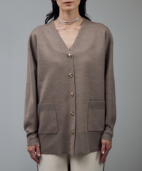 SALON adam et rope'（サロン アダム エ ロペ） カーディガン ウールV