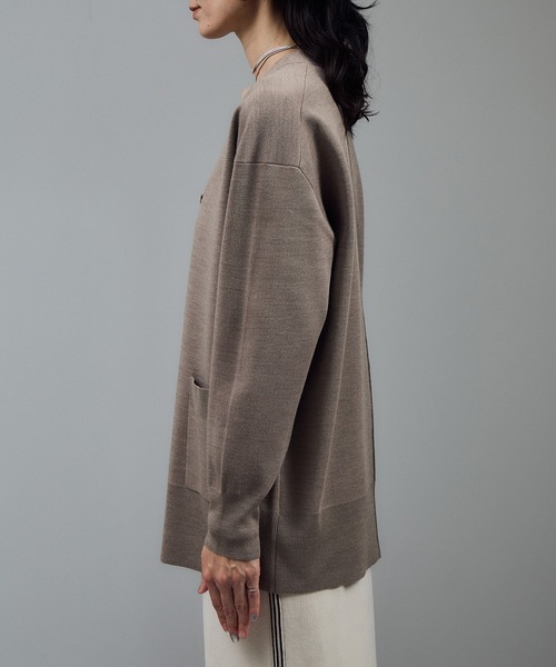 SALON adam et rope'（サロン アダム エ ロペ） カーディガン ウールV