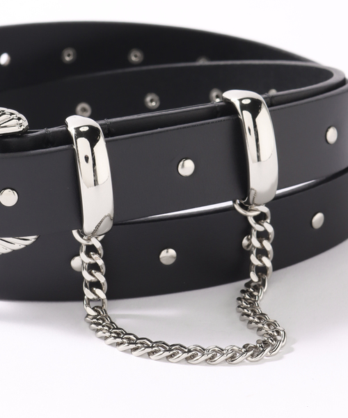 JieDa（ジエダ） ベルト 「JIEDA / ジエダ」STUDS WESTERN BELT メンズ
