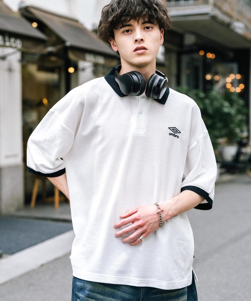 umbro（アンブロ） ポロシャツ 別注コラボ オーバーサイズ鹿の子ワン